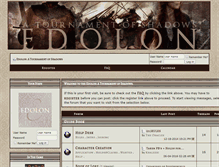 Tablet Screenshot of edolon.net